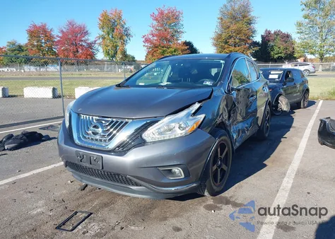 2017 Nissan Murano Sv from USA, damaged, VIN 5N1AZ2MH3HN137403